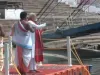 पीएम नरेंद्र मोदी ने नामांकन से पहले गंगा पूजन किया